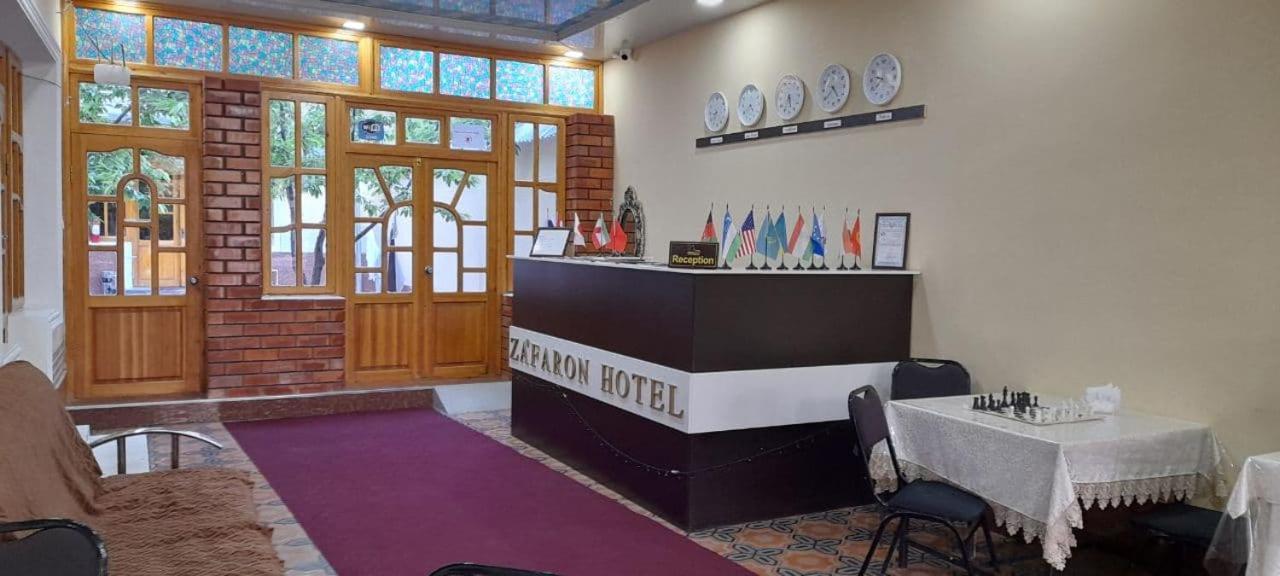 Zafaron Hotel Taskent Exterior foto